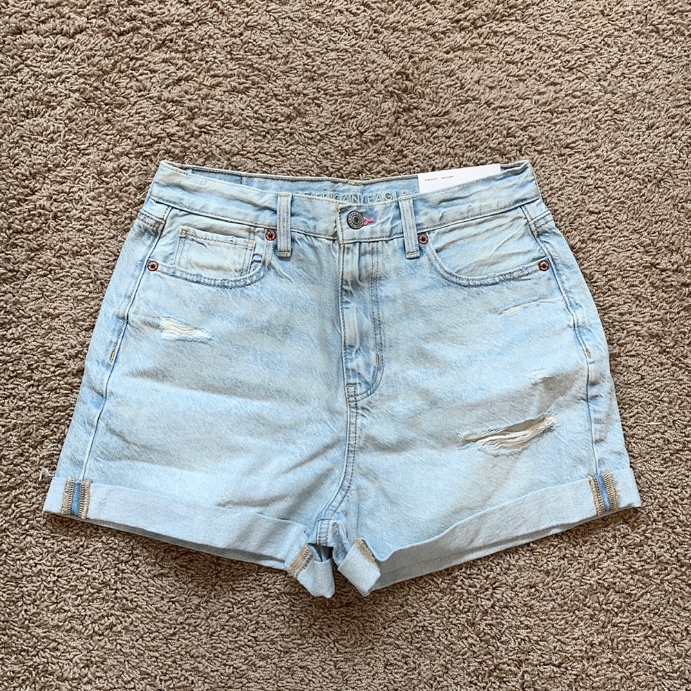 american eagle mom shorts